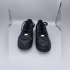 Nike Air Force 1 low top size 5 black Unisex